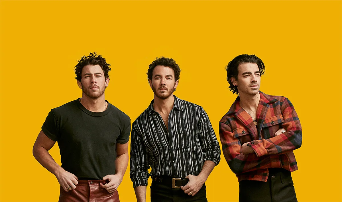 Promotional photograph of Jonas Brothers.