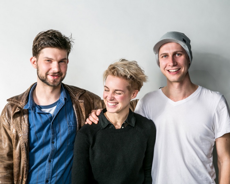 Promotional photograph of Concierto de Julia Kadel Trio + Hubert Nuss en Bonn.