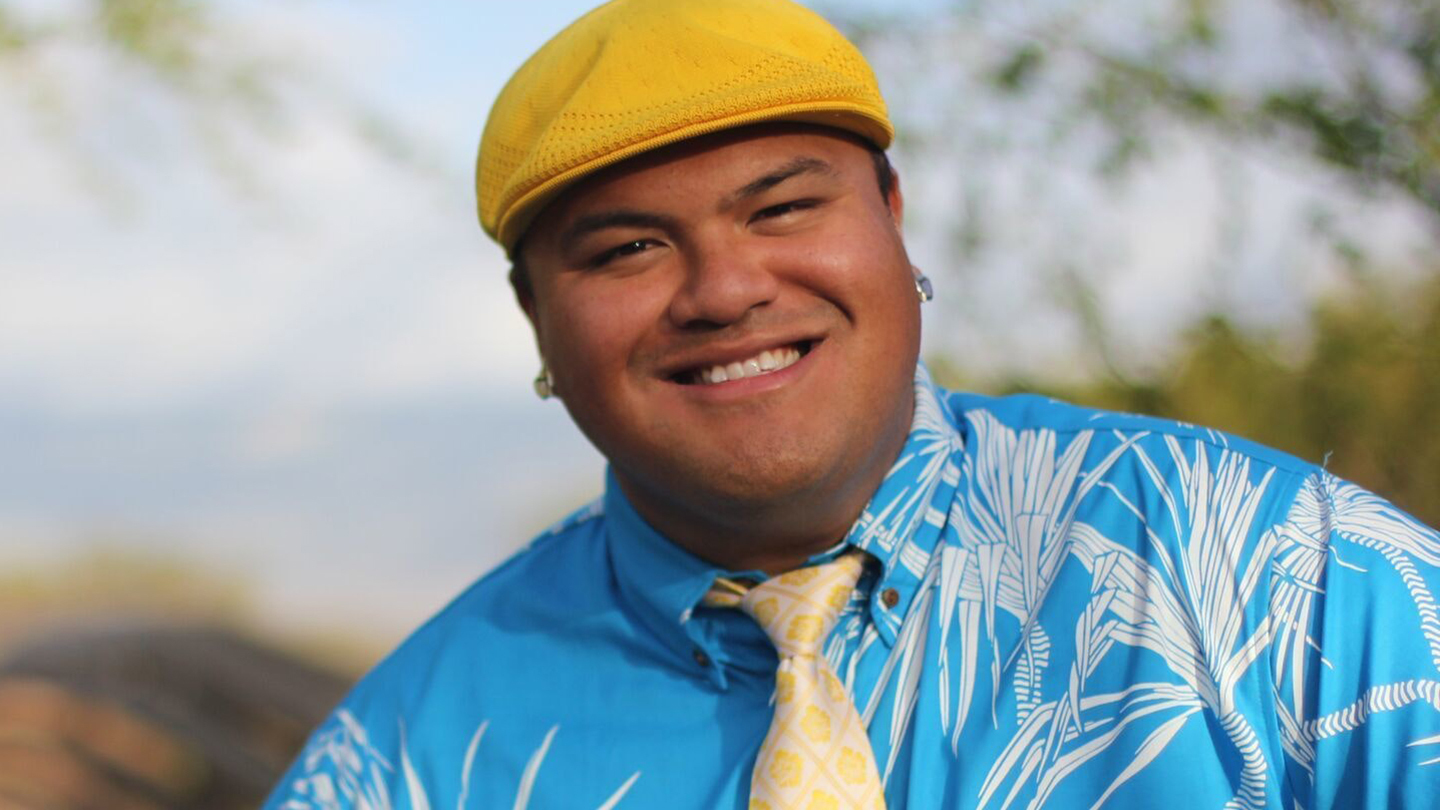 Promotional photograph of Concierto de Kalani Pe'a en Kirkland.