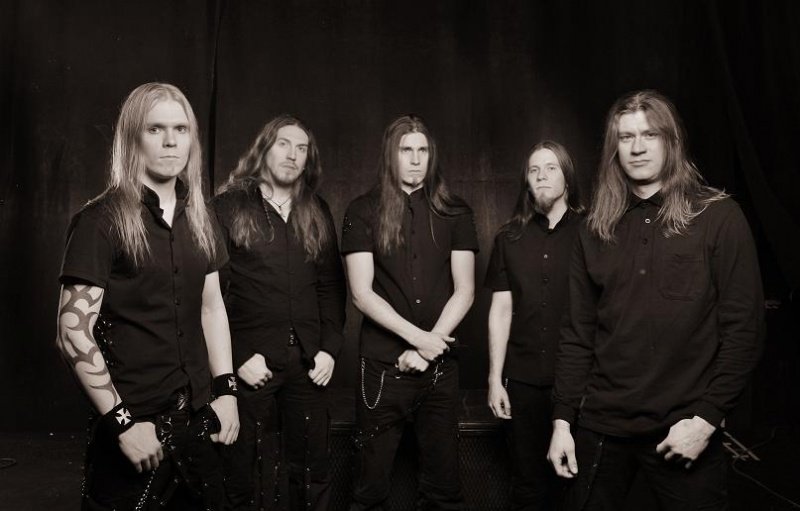 Fotografia promocional de Kalmah.
