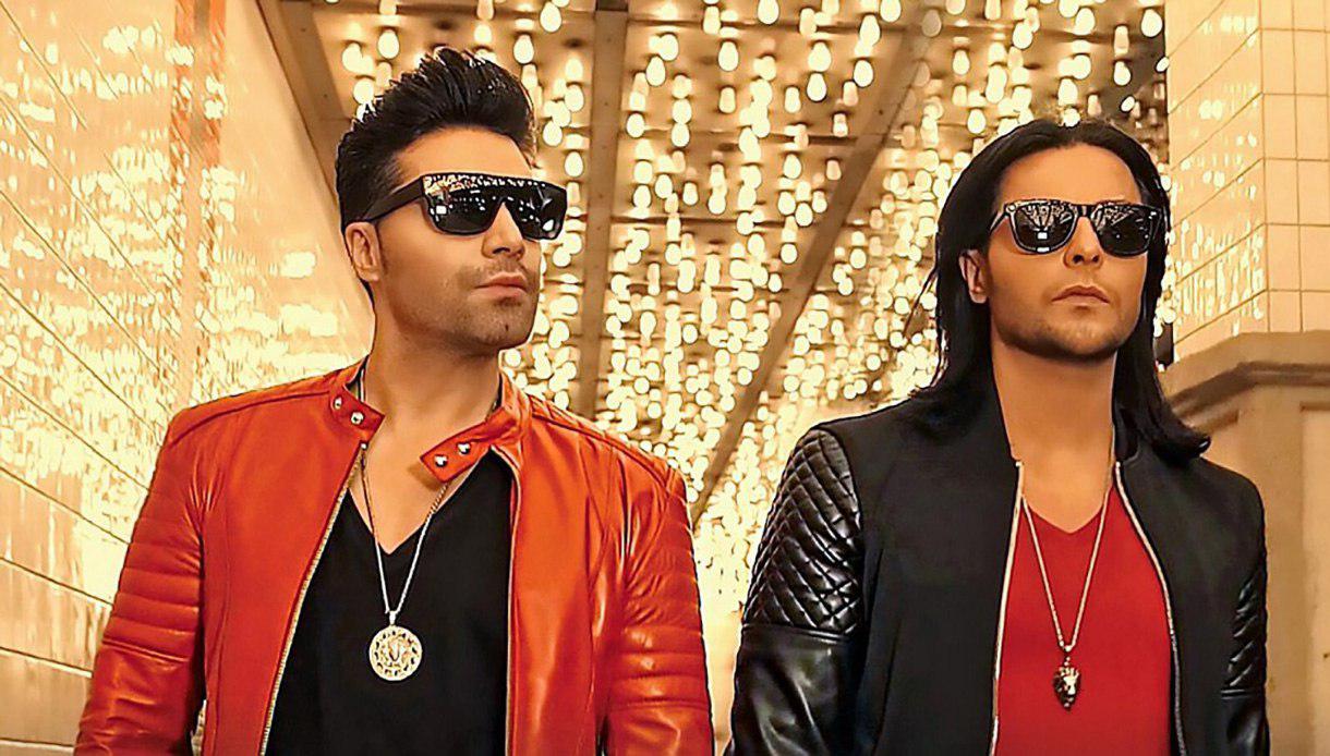 Promotional photograph of Kamran & Hooman.