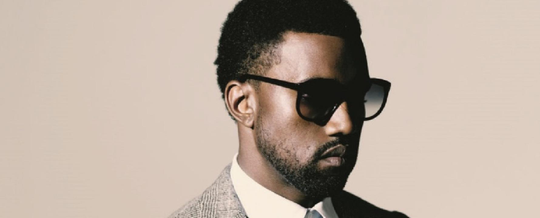 Promotional photograph of Kanye West.