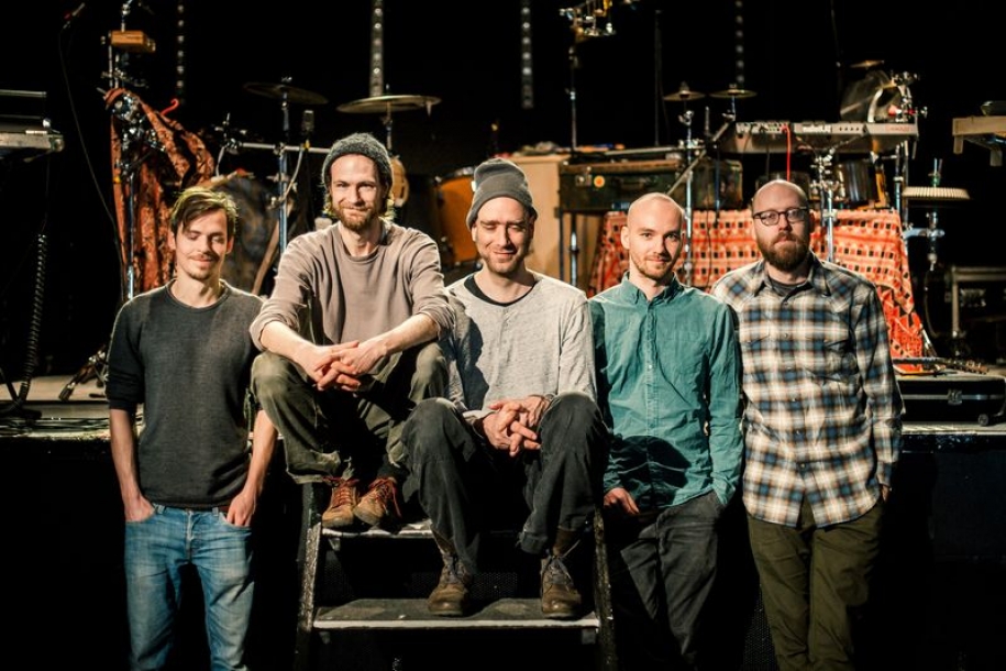 Fotografía promocional de Käptn Peng & Die Tentakel von Delphi