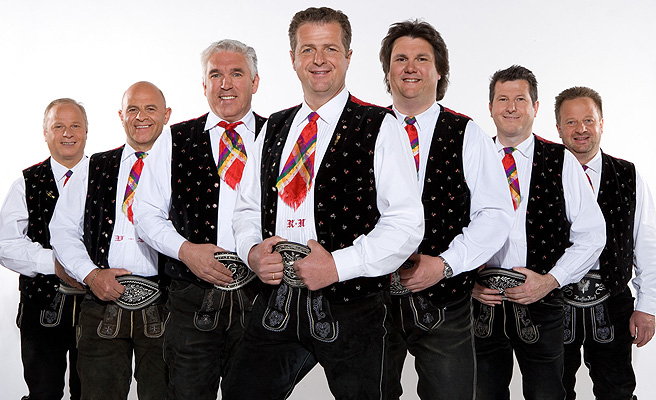 Promofoto von Concierto de Kastelruther Spatzen en Crailsheim.