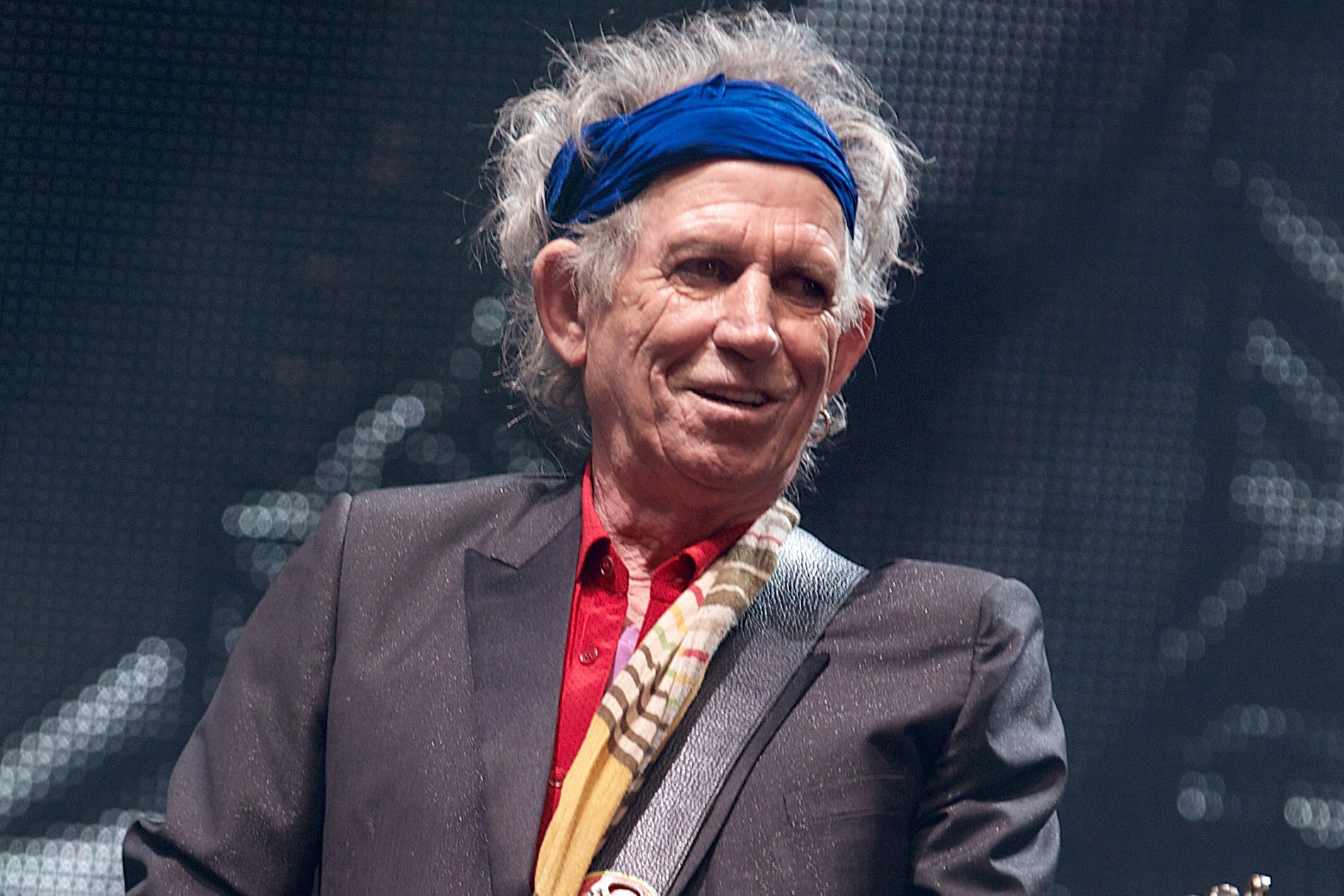 Fotografía promocional de Keith Richards