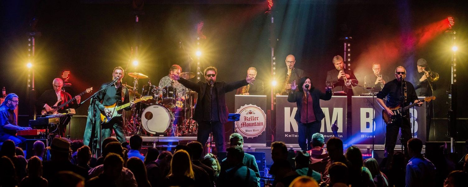 Promofoto von Concierto de Keller Mountain Blues Band en Forchheim.