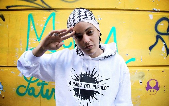 Fotografía promocional de Keny Arkana