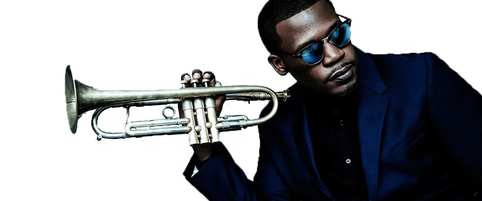 Promofoto von Concierto de Keyon Harrold en Stuttgart.