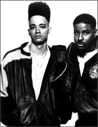 Fotografia promocional de Kid N Play.