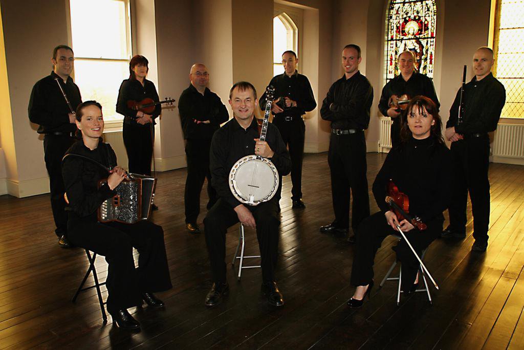 Promotional photograph of Kilfenora Ceili Band.