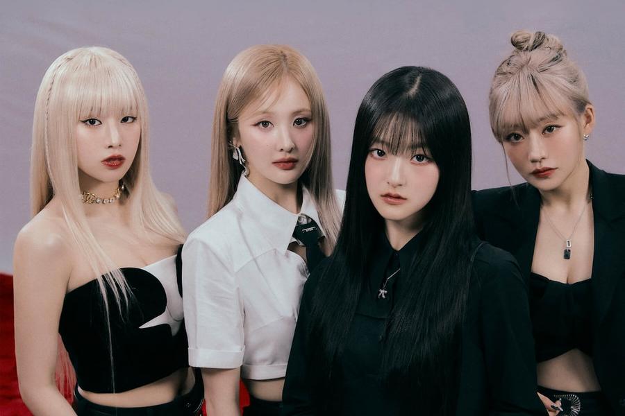 Photographie promotionnelle de Concierto de Kiss of Life en París.