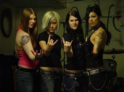 Fotografía promocional de Kittie
