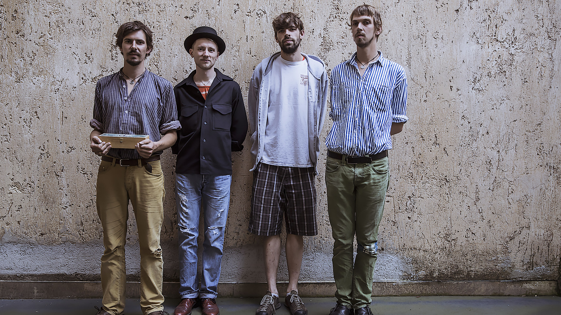 Promofoto von Concierto de Maxi Pongratz + Kofelgschroa en Núremberg.