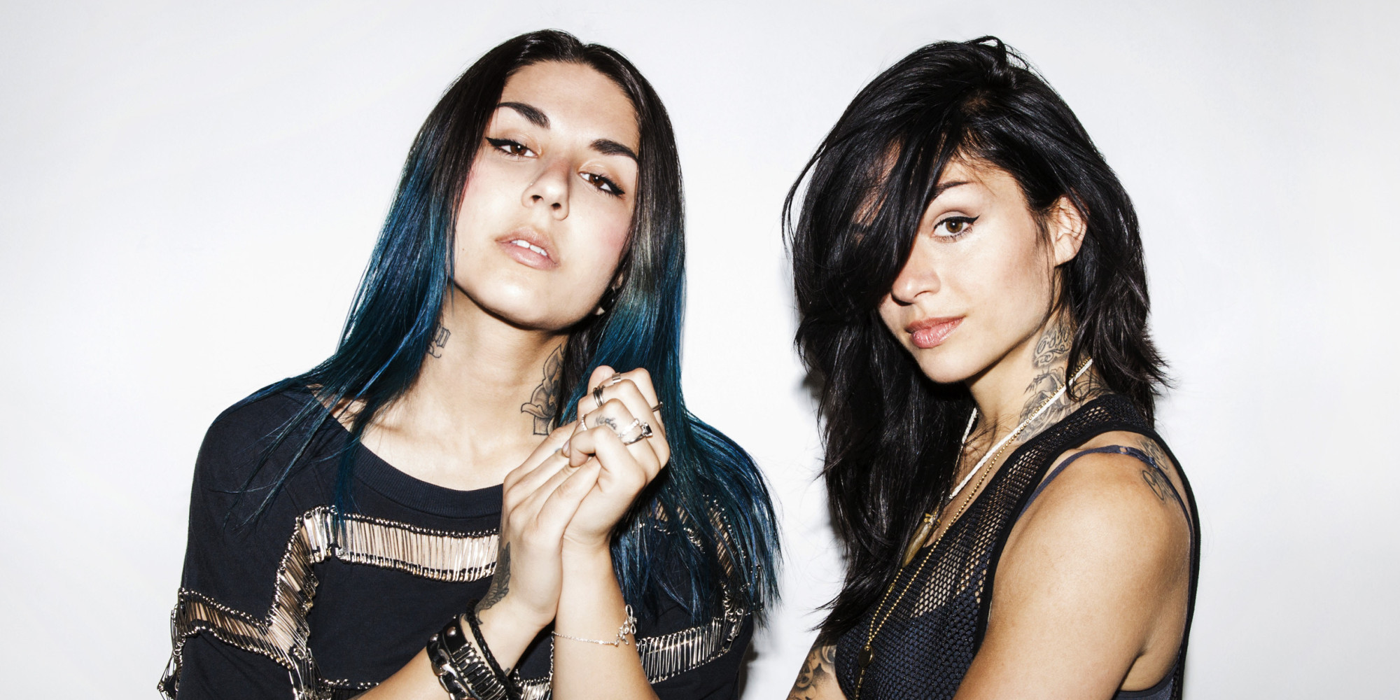 Fotografia promozionale di Krewella.