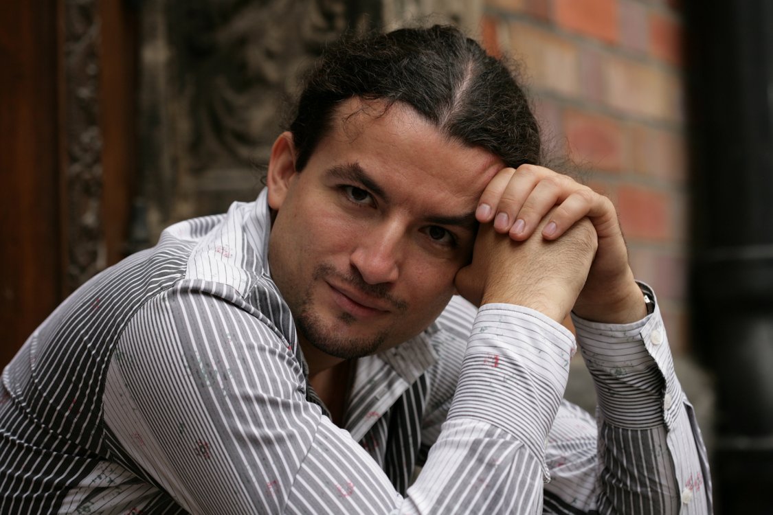 Promotional photograph of Krystian Adam Krzeszowiak.