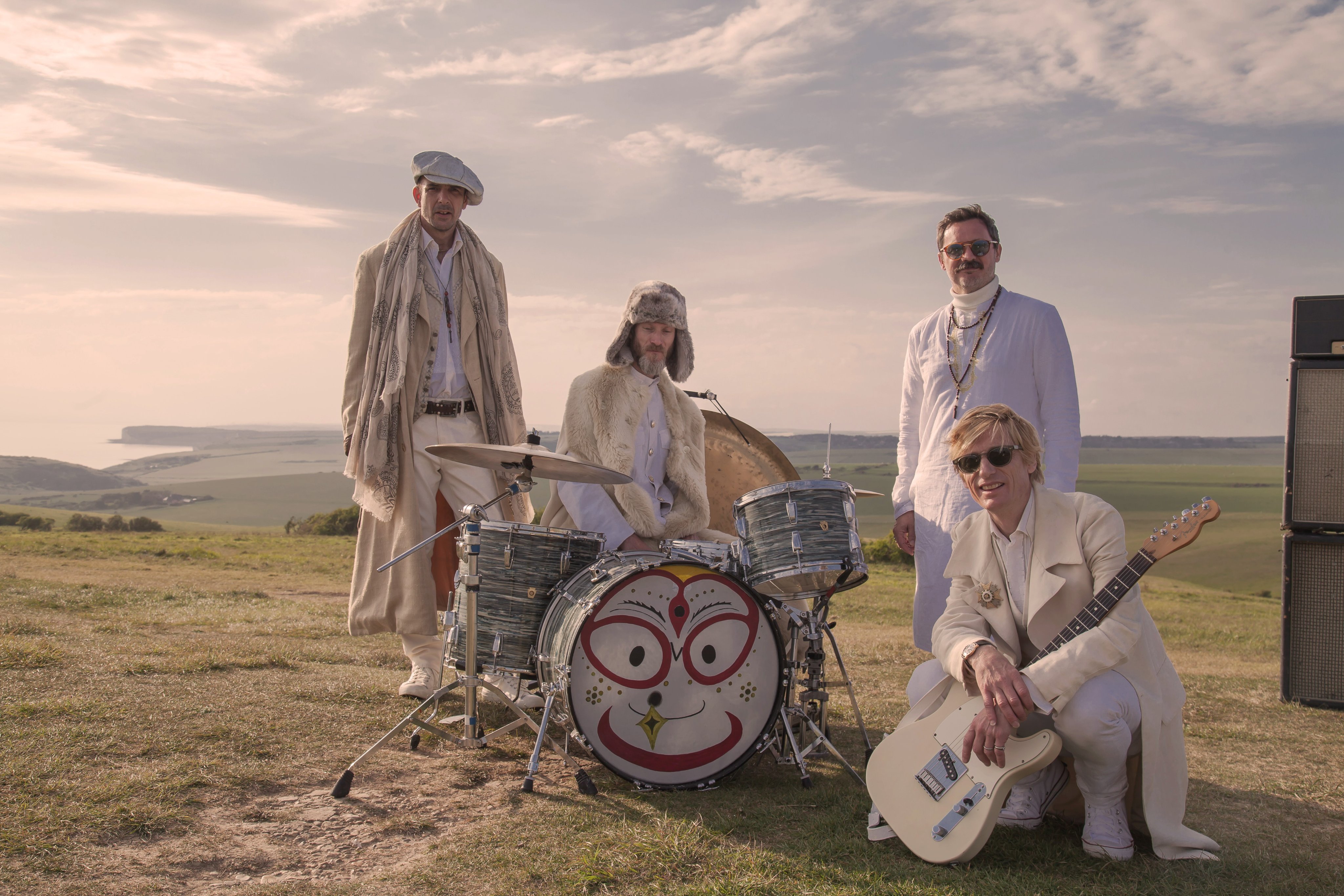 Fotografia promozionale di Kula Shaker.