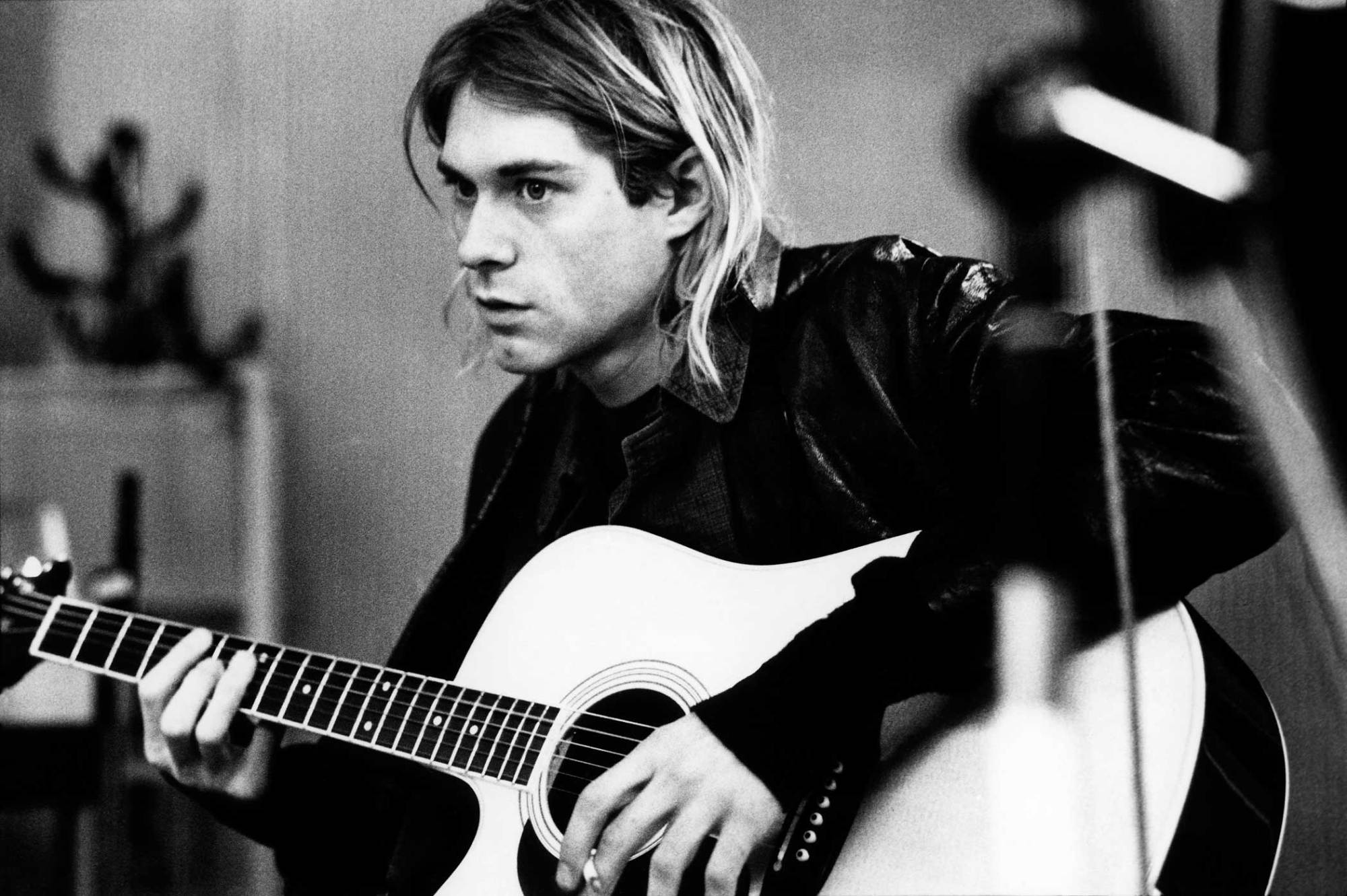 Fotografía promocional de Kurt Cobain