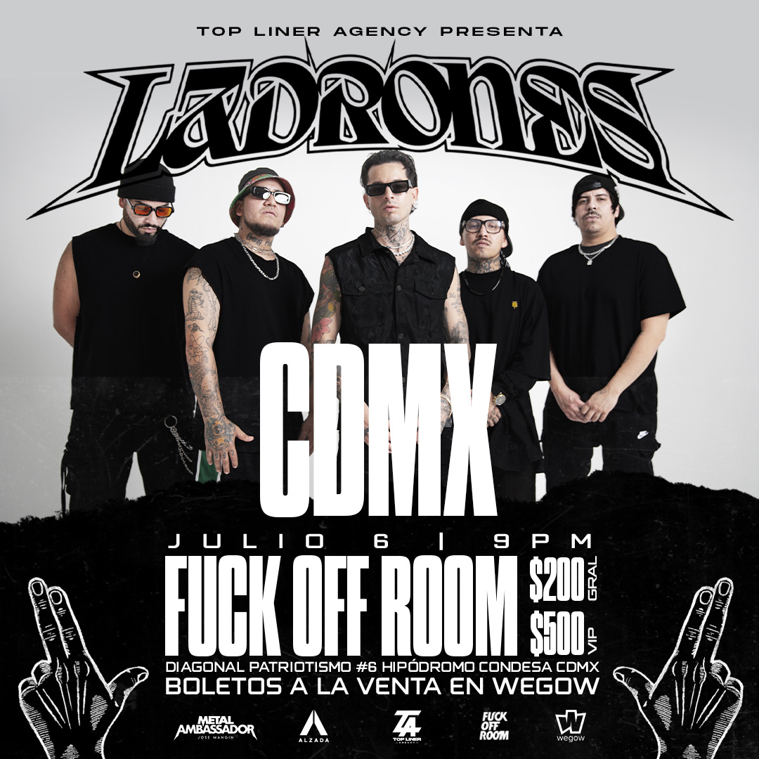 Fotografía promocional de LADRONES EN CONCIERTO