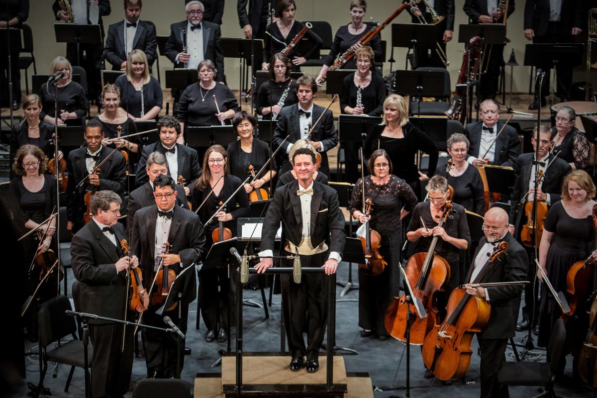 Promotional photograph of Concierto de Lafayette Symphony Orchestra en Lafayette.