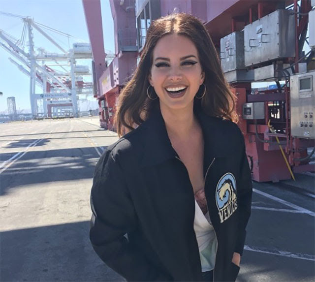 Lana del Rey concert in Paris