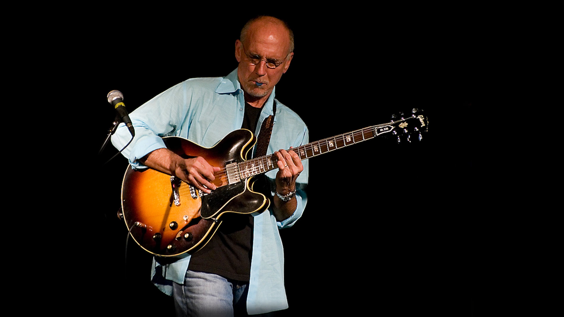 Promotional photograph of Larry Carlton.