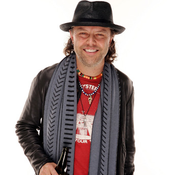 Fotografía promocional de Lars Ulrich