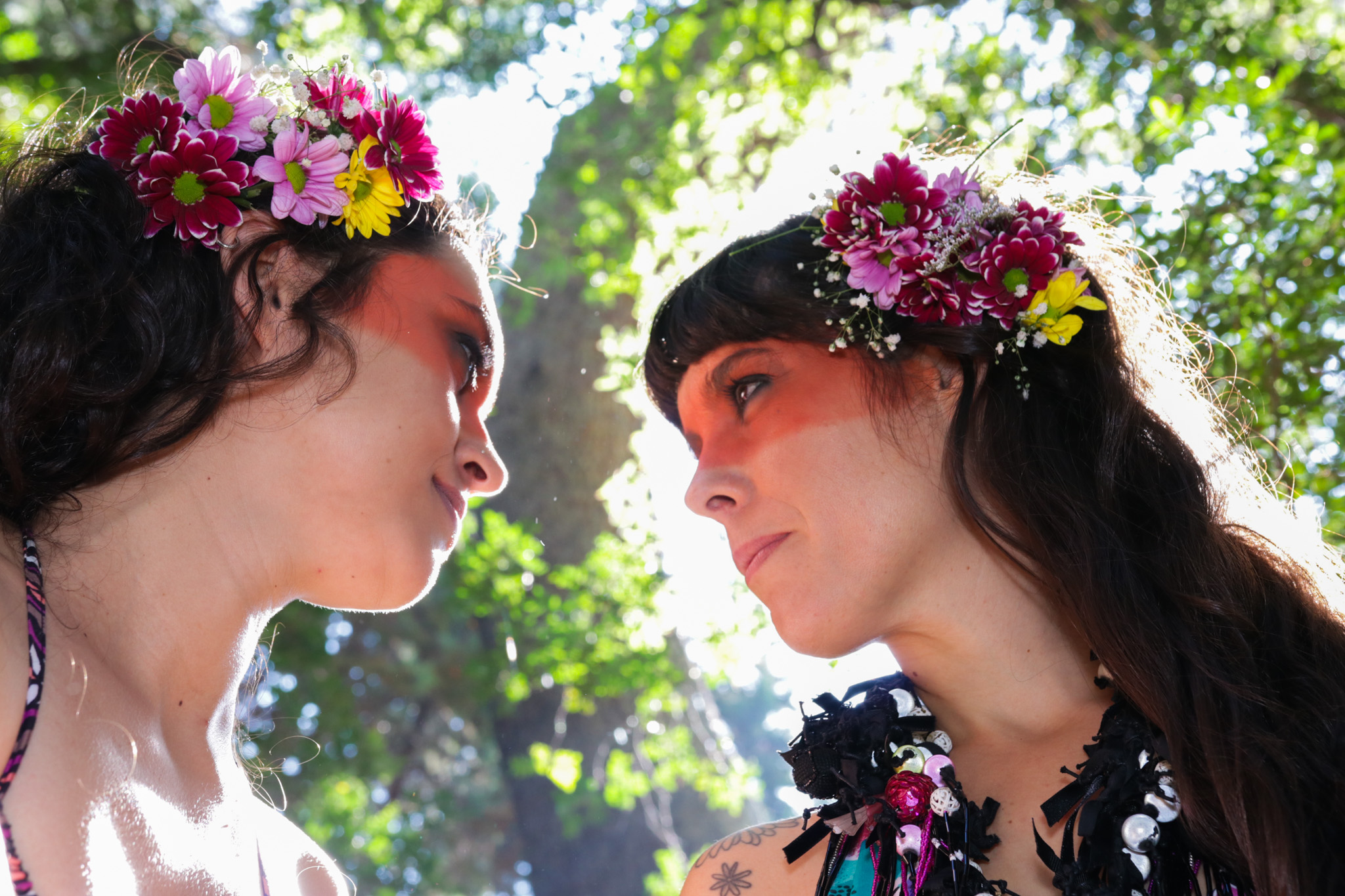 Fotografía promocional de Las Hijas de la Cumbia