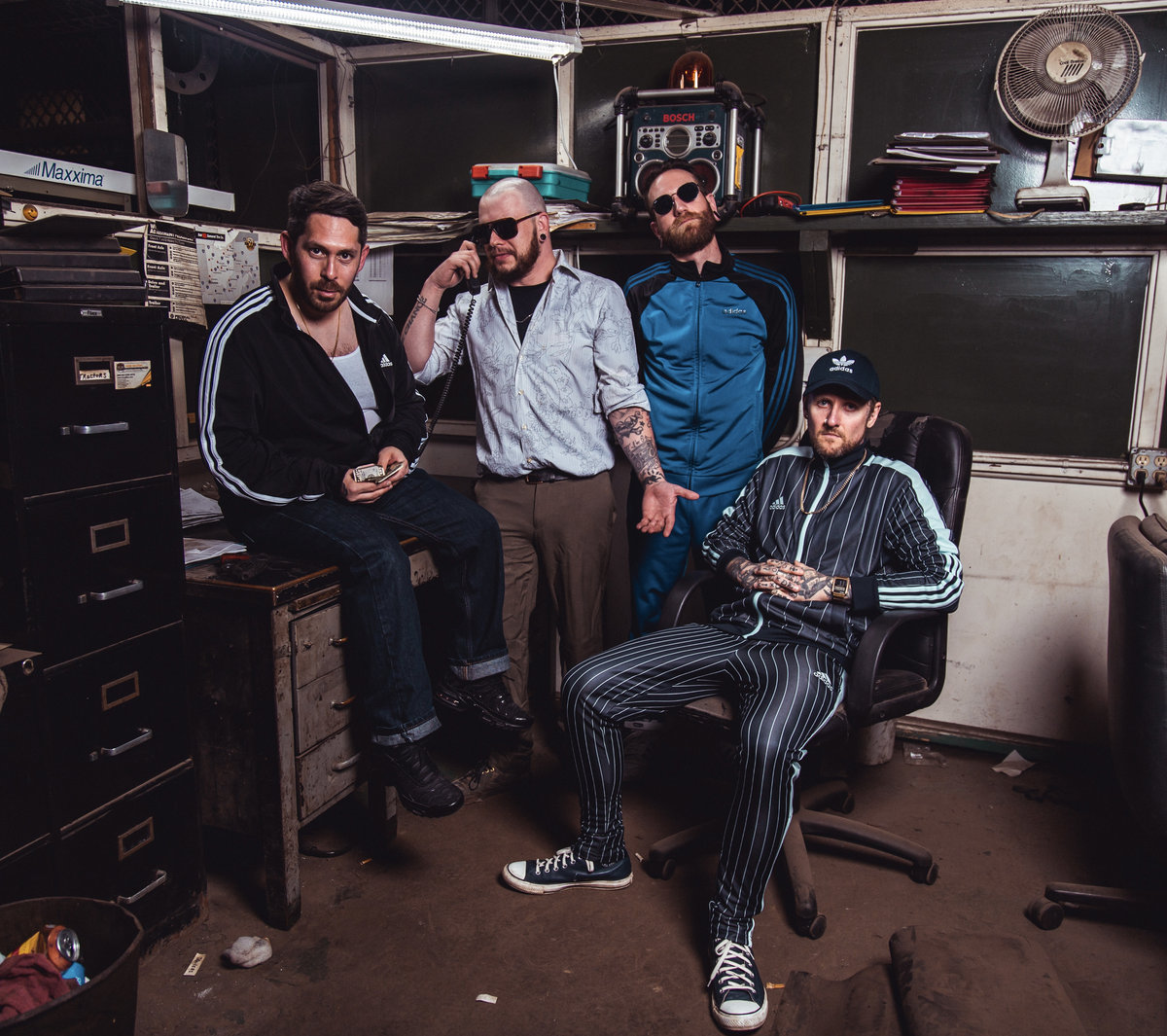 Fotografía promocional de Last Gasp