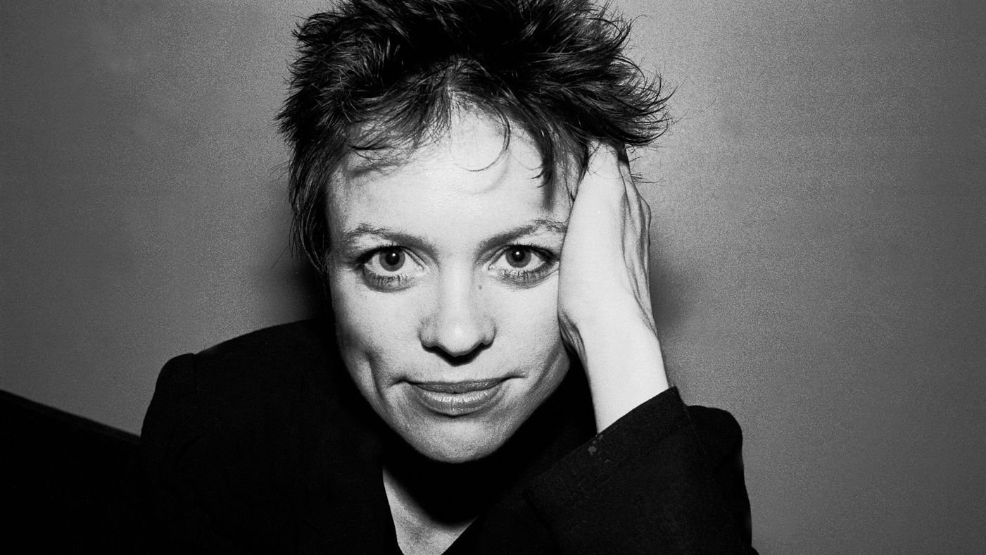 Fotografía promocional de Laurie Anderson