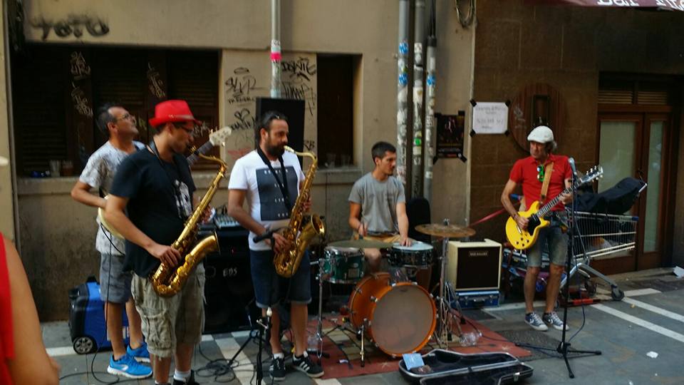 Fotografia promocional de Leandro & friends.