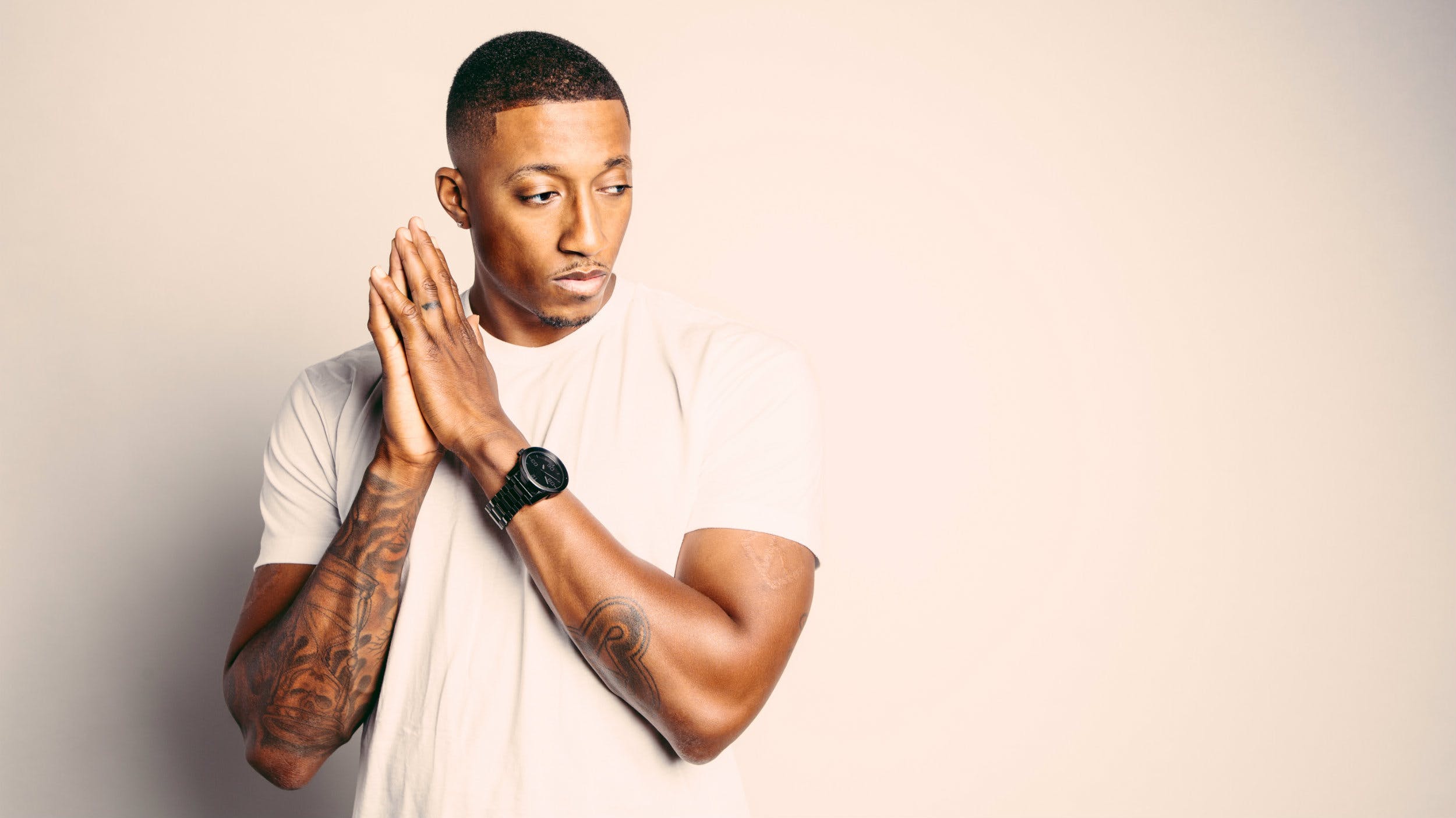 Promotional photograph of LeCrae.