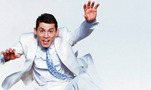 Promotional photograph of Lee Evans.