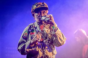 Fotografia promocional de Lee Scratch Perry.