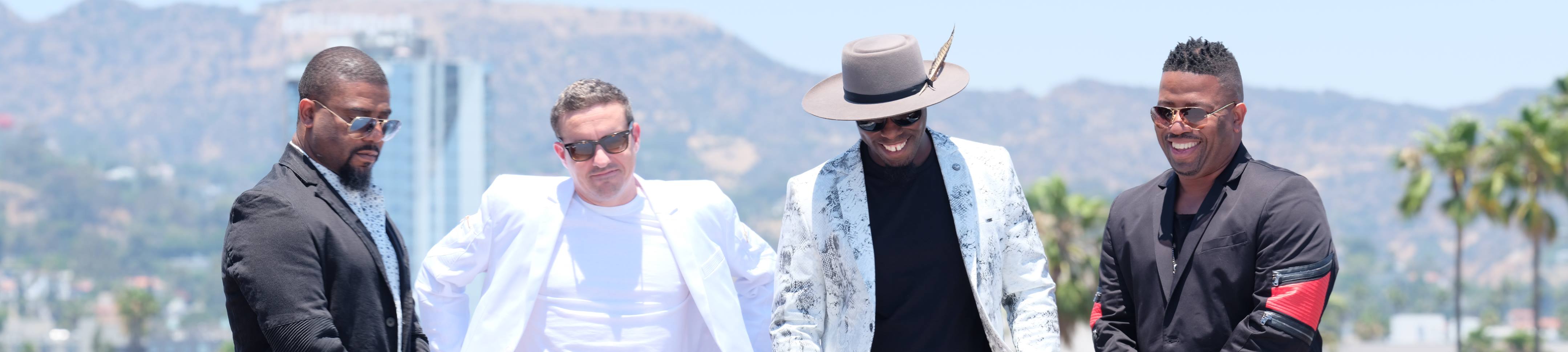 Promotional photograph of Legally Blynd.