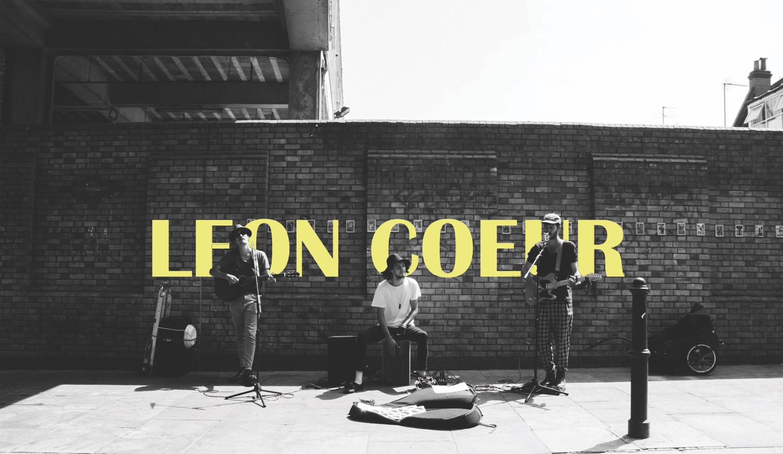 Fotografía promocional de Leon Coeur