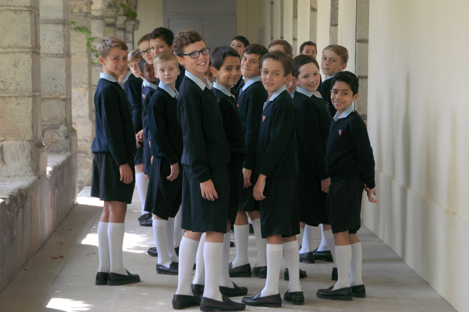 Fotografia promocional de Les Petits Chanteurs.