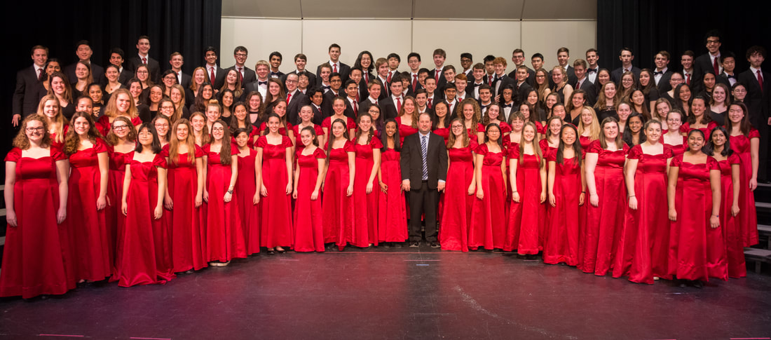 Fotografía promocional de Lexington High School Choir