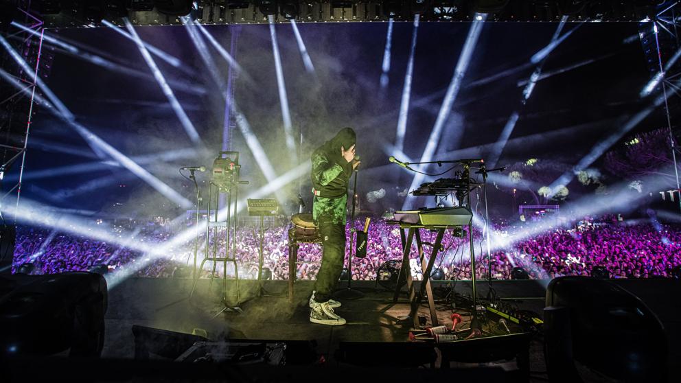 Fotografía promocional de Concierto de Liberato en Roma