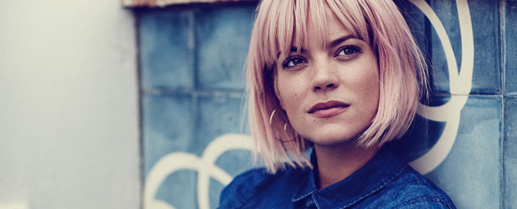 Promotional photograph of Lily Allen.