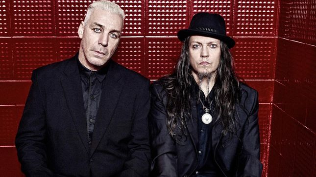 Promotional photograph of Lindemann.