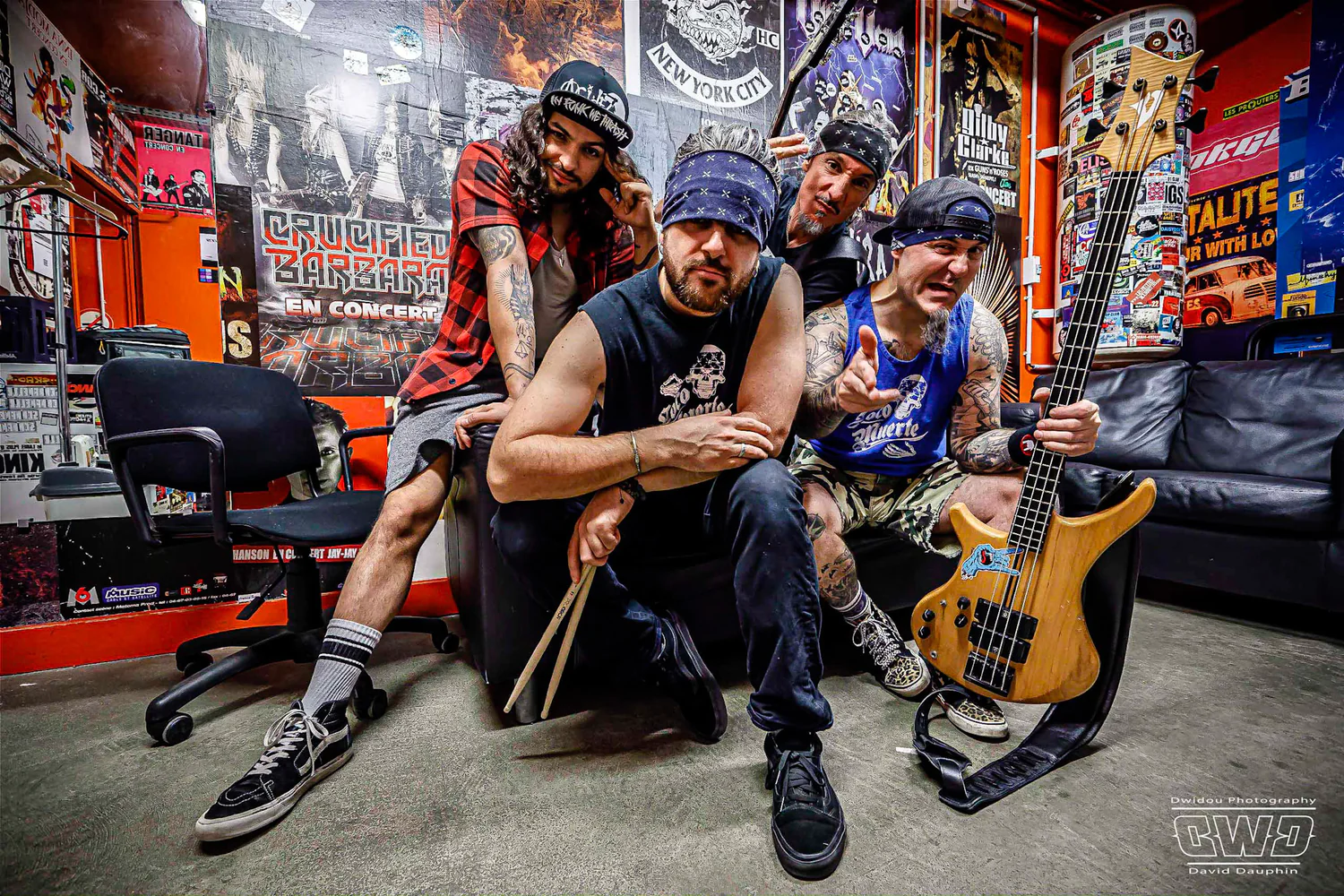 Fotografía promocional de Concierto de Locomuerte en Savigny-le-Temple