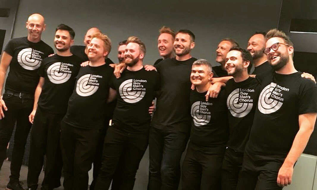Promofoto von London Gay Men's Chorus.