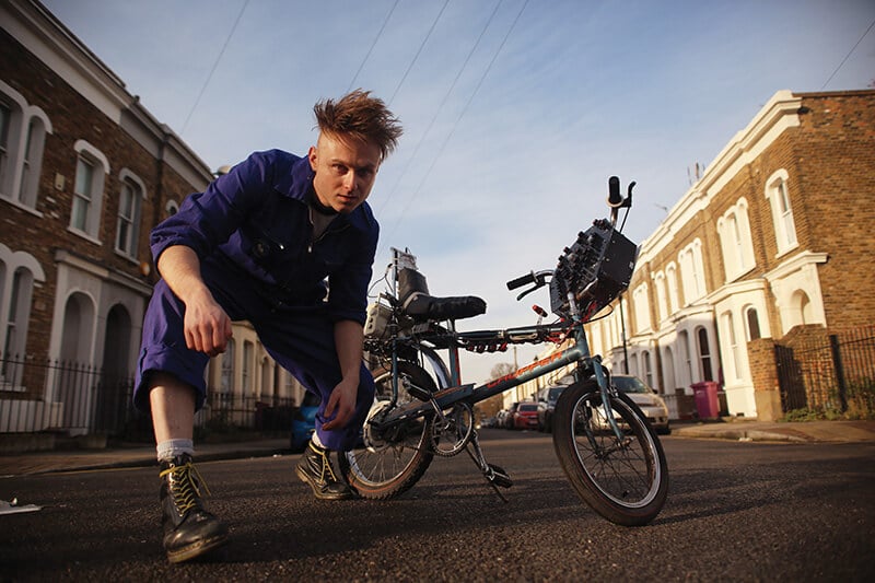 Fotografía promocional de Concierto de Look Mum No Computer en Stuttgart