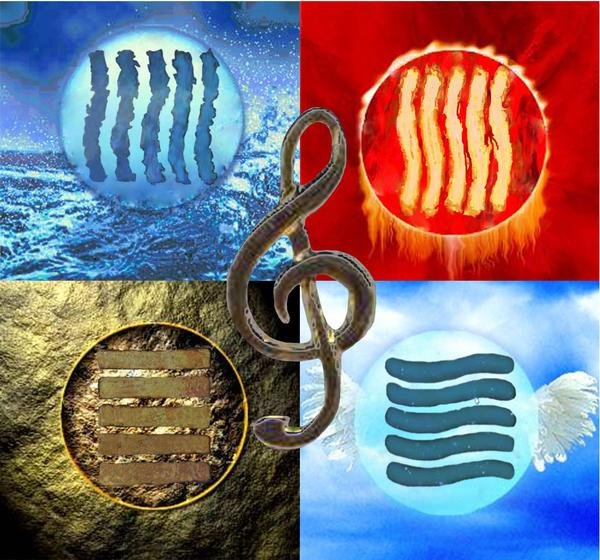 Fotografía promocional de LOS 5 ELEMENTOS (Rock)