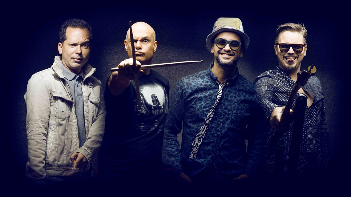 Fotografía promocional de Los Amigos Invisibles