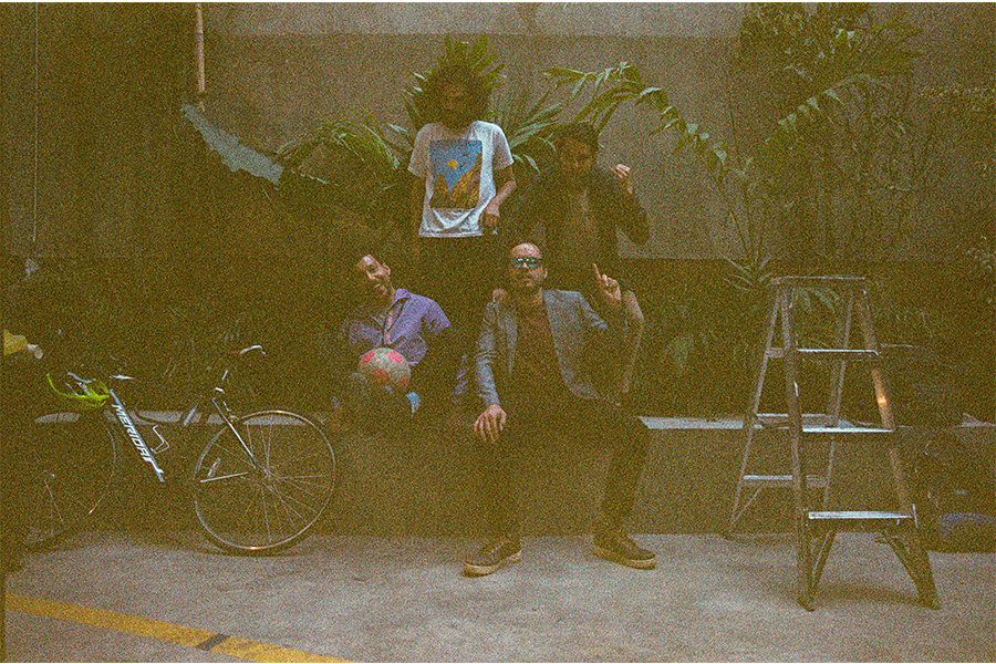 Fotografía promocional de Los Blenders