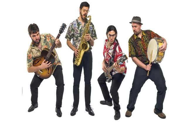 Fotografía promocional de Los Bongo Beat