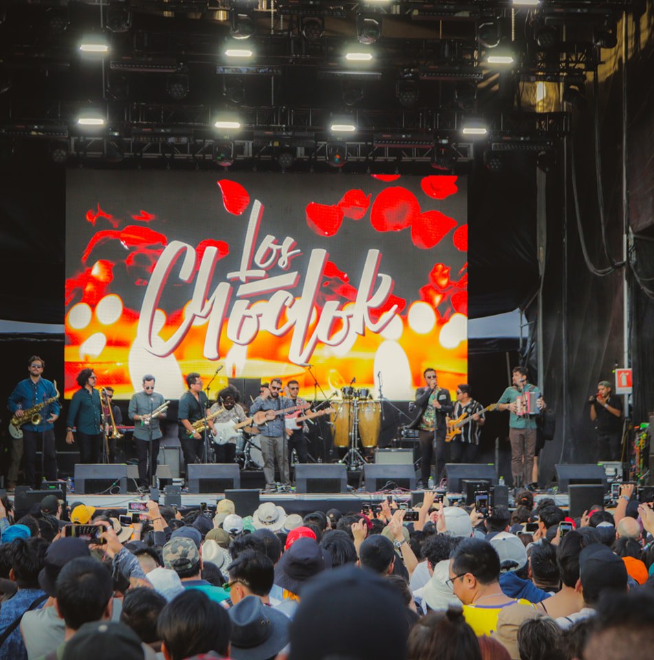 Fotografía promocional de Los Choclok
