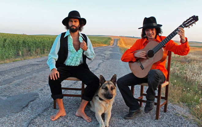 Fotografía promocional de Los Delinqüentes