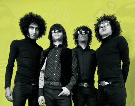 Promotional photograph of Los Explosivos.